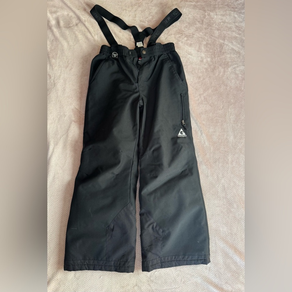Gerry Black Kids Ski/Snow Pants - size L - Picture 1 of 7